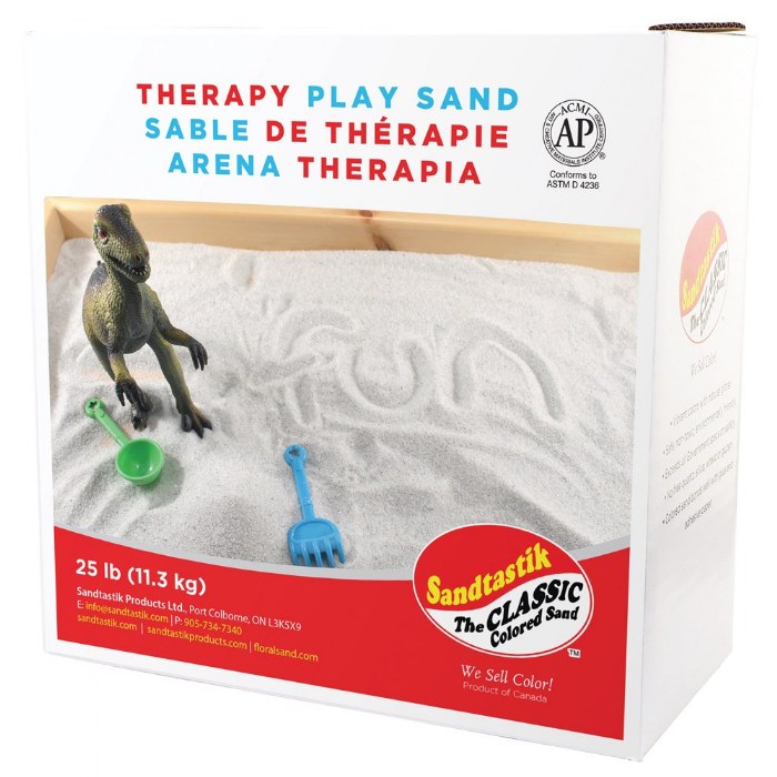Primary Image of Therapy Play Sand - White 25 Pound Bag