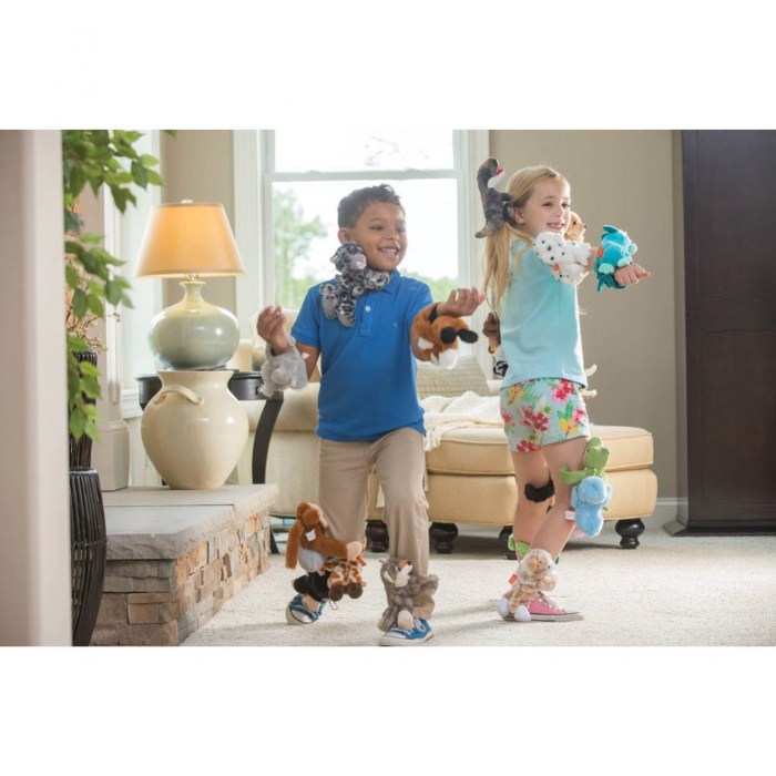 Alternate Image #1 of Huggers Plush Zoo Animals - Set of 3