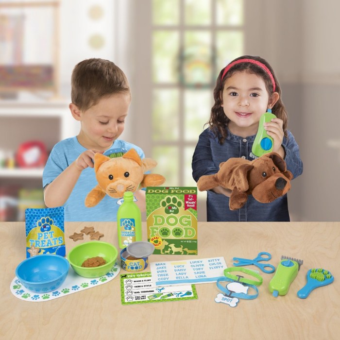 Alternate Image #1 of Feeding & Grooming Pet Care Playset