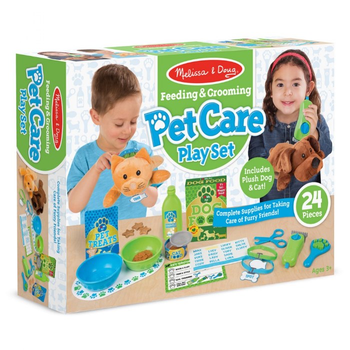 Alternate Image #1 of Feeding & Grooming Pet Care Playset