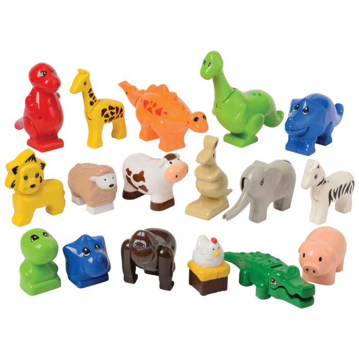 Primary Image of Block Animals Building Set