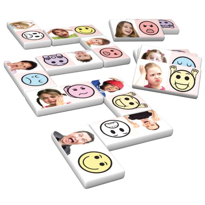 Primary Image of Emotions Dominoes Game - 28 Pieces