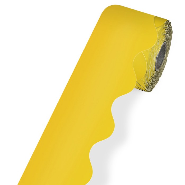 Alternate Image #1 of Rolled Scalloped Solid Borders - Set of 6