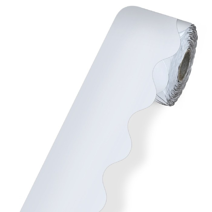 Alternate Image #1 of Rolled Scalloped Solid Borders - Set of 6