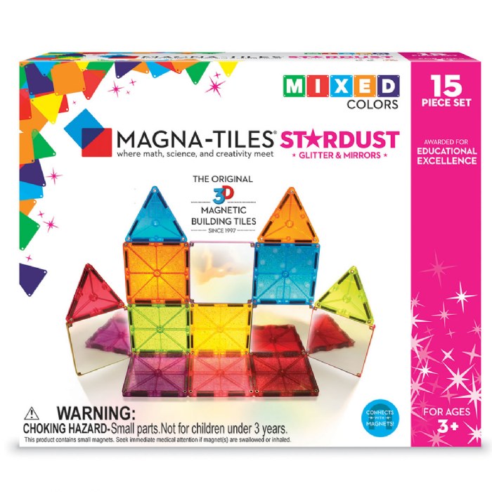 Alternate Image #1 of MAGNA-TILES&reg; 15-Piece Stardust Set
