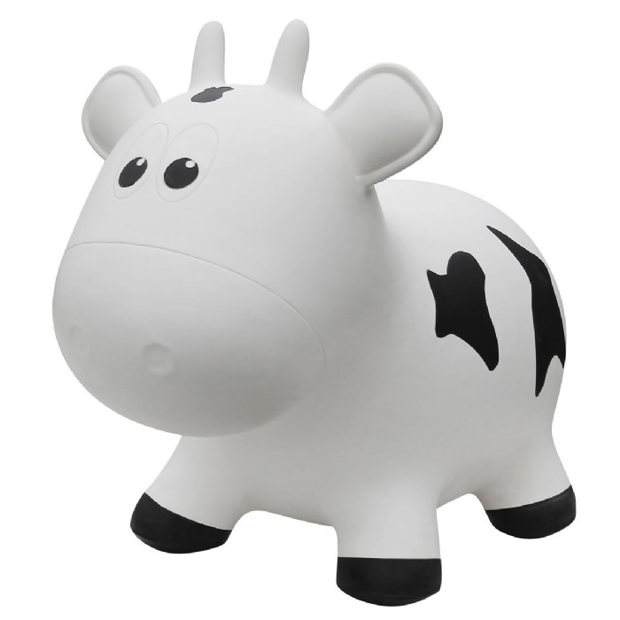 Primary Image of Farm Hoppers&reg; Inflatable Bouncing White Cow
