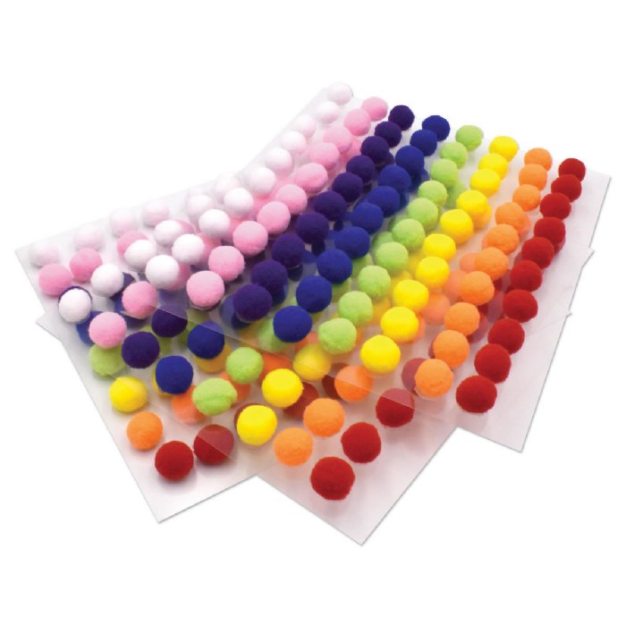 Primary Image of Peel & Stick Pom Poms