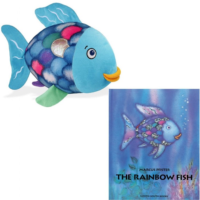 Primary Image of The Rainbow Fish Plush and Book