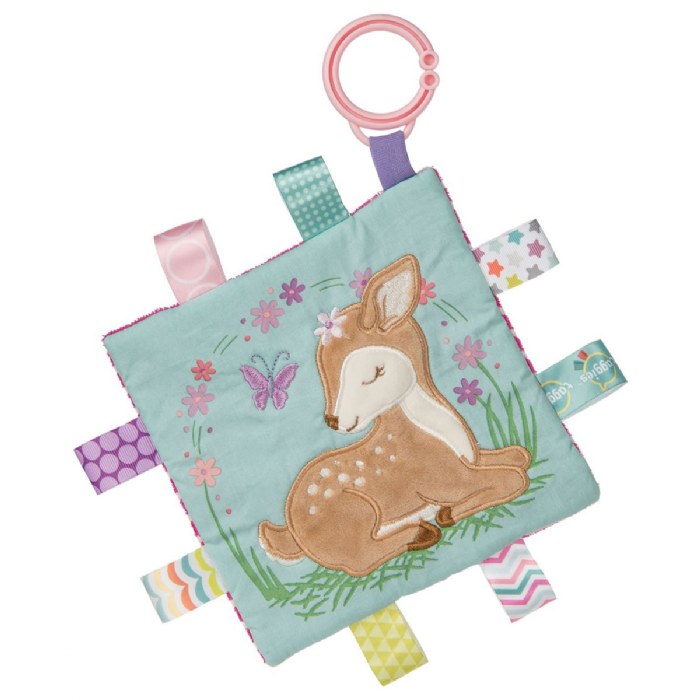 Alternate Image #1 of Taggies&trade; Flora Fawn Character Blanket & Crinkle Me