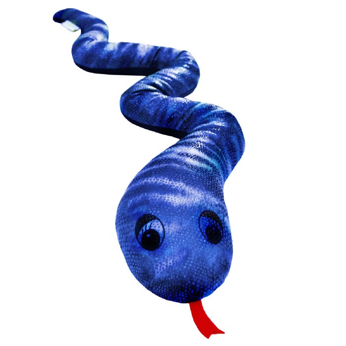 Alternate Image #1 of Manimo&reg; Weighted Blue Snake - 2.2 pounds