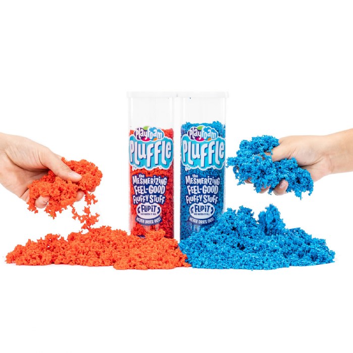 Alternate Image #1 of Playfoam Pluffle Basic Colors - 4 Pack