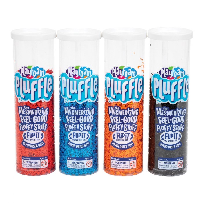 Primary Image of Playfoam Pluffle Basic Colors - 4 Pack