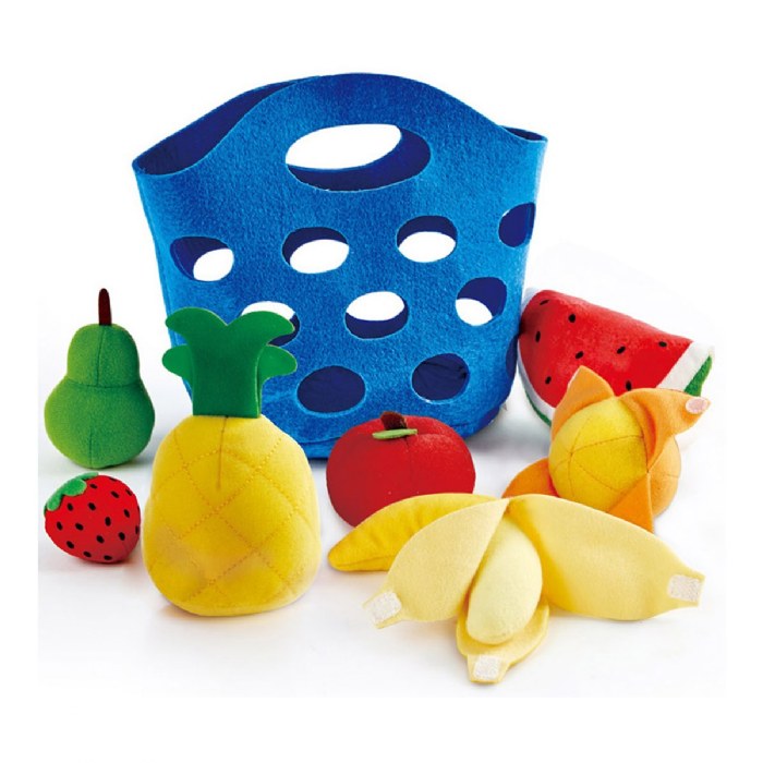 Primary Image of Toddler Felt Basket with Fruit