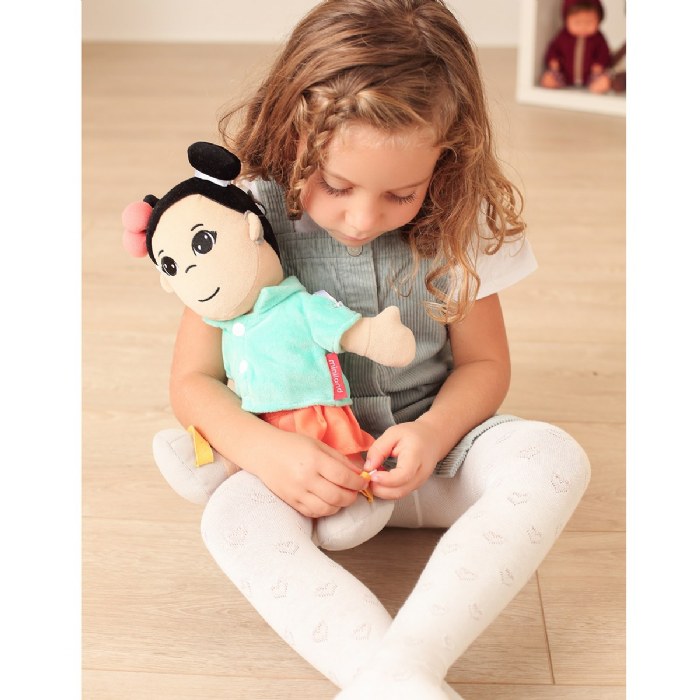Alternate Image #1 of Fastening Learn To Dress Doll - Female with Cochlear Implant