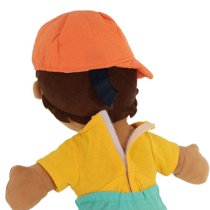 Alternate Image #1 of Fastening Learn To Dress Doll - Male with Dark Hair