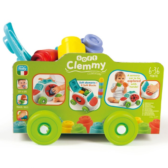 Alternate Image #1 of Baby Clemmy&reg; Baby Soft Clemmy&reg; - Sensory Car