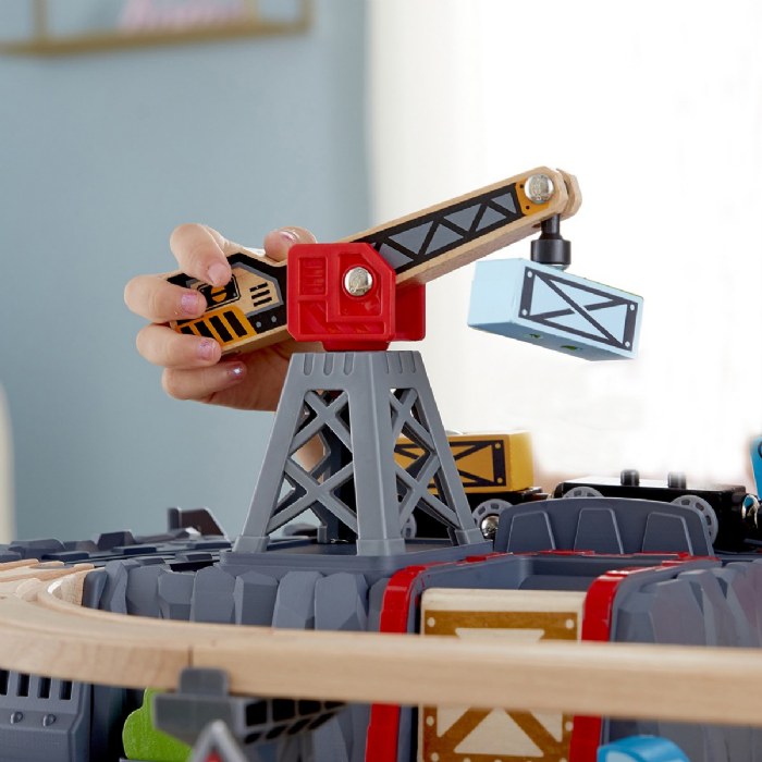 Alternate Image #1 of Railway Bucket Builder Set with Train and Tracks