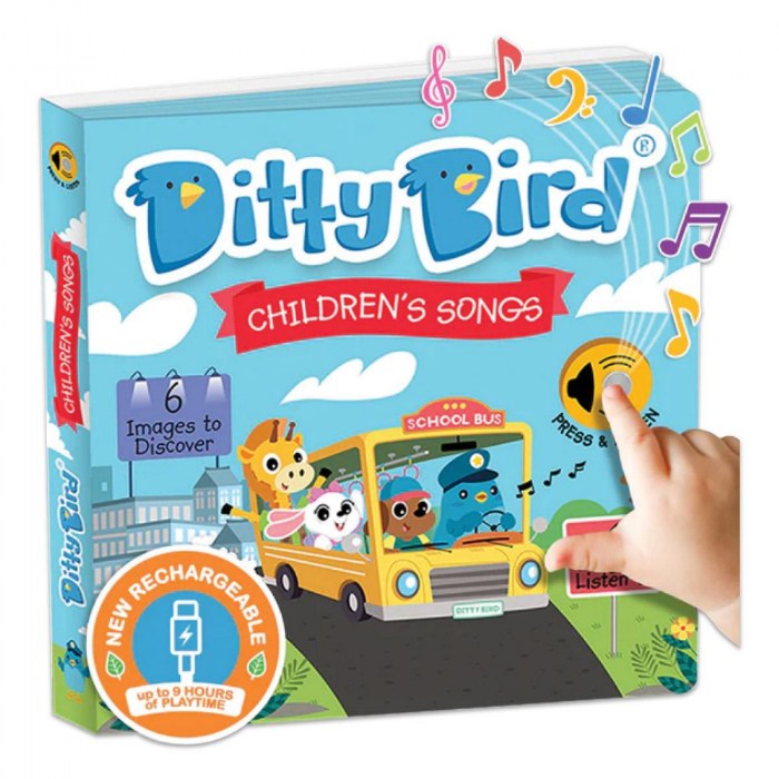 Alternate Image #1 of Ditty Bird Children's Songs and Action Songs Books