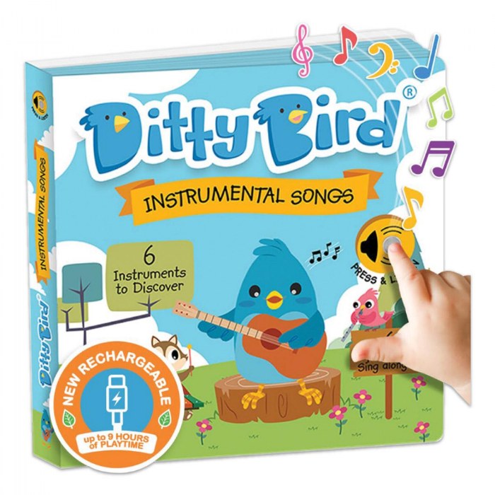 Alternate Image #1 of Ditty Bird Instrumental and Classical Song Books - Set of 2