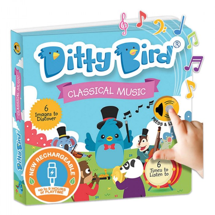 Alternate Image #1 of Ditty Bird Instrumental and Classical Song Books - Set of 2