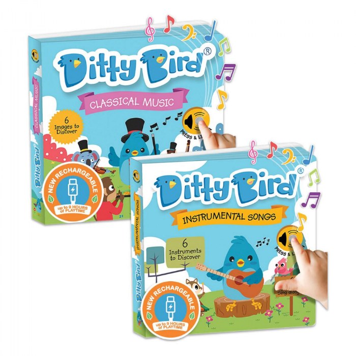 Primary Image of Ditty Bird Instrumental and Classical Song Books - Set of 2