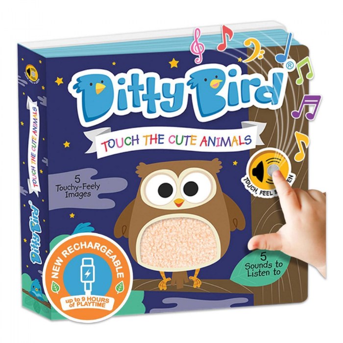 Alternate Image #1 of Ditty Bird Farm & Touch the Cute Animal Sound Books