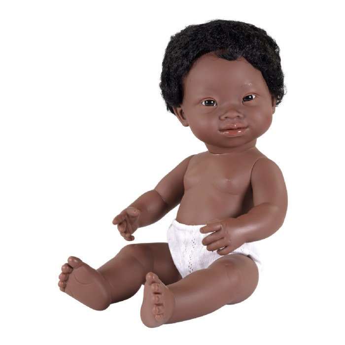 Primary Image of Doll with Down Syndrome - African Boy 15"