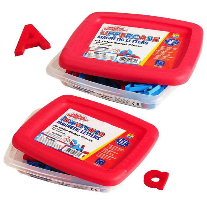 Alternate Image #1 of AlphaMagnets Uppercase & Lowercase Letters