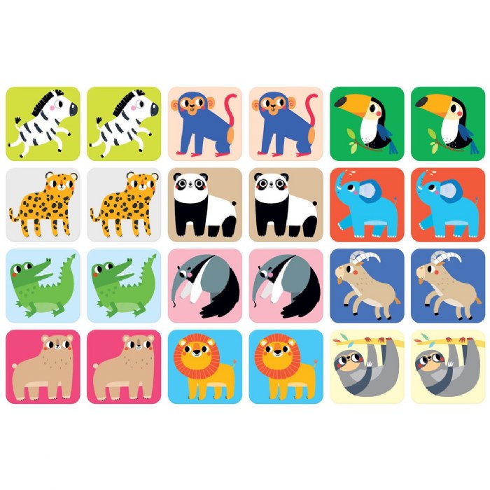 Primary Image of Suuuper Size Memory Game - Wild Animals
