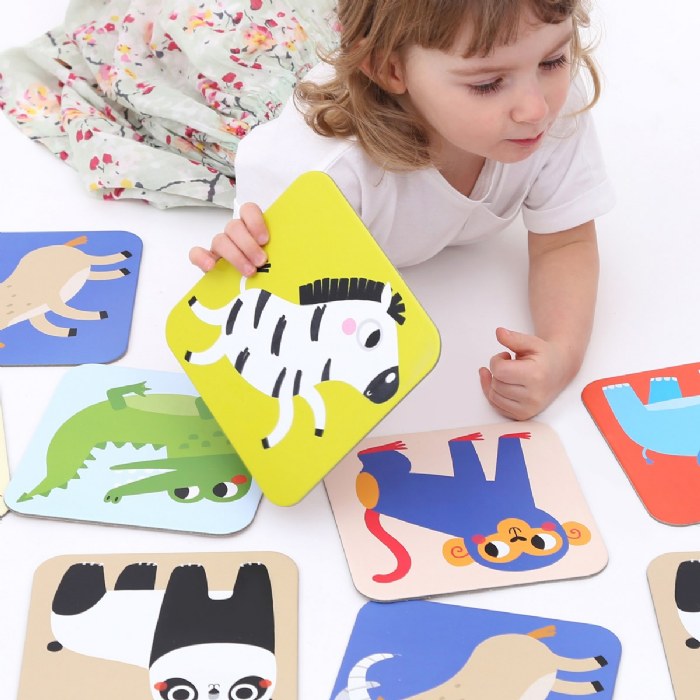 Alternate Image #1 of Suuuper Size Memory Game - Wild Animals