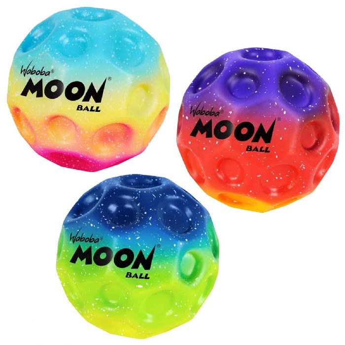 Alternate Image #1 of Gradient Moon Ball - Assorted Mixed Colors