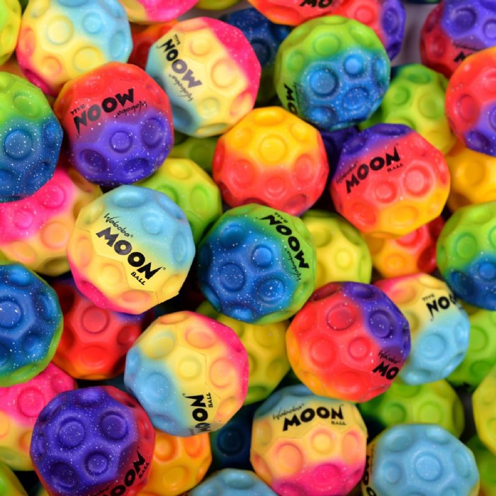 Alternate Image #1 of Gradient Moon Ball - Assorted Colors - Set of 3