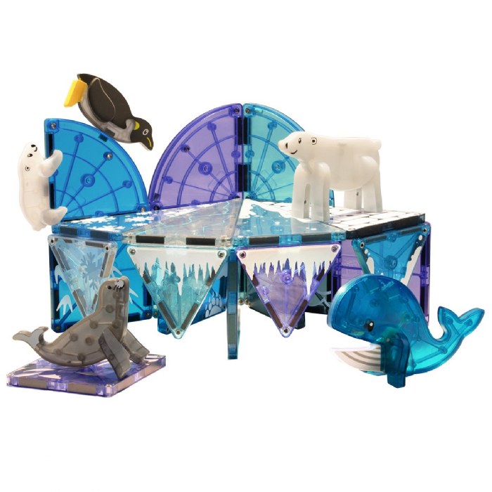 Alternate Image #1 of MAGNA-TILES&reg; Arctic Animals - 25 Piece Set