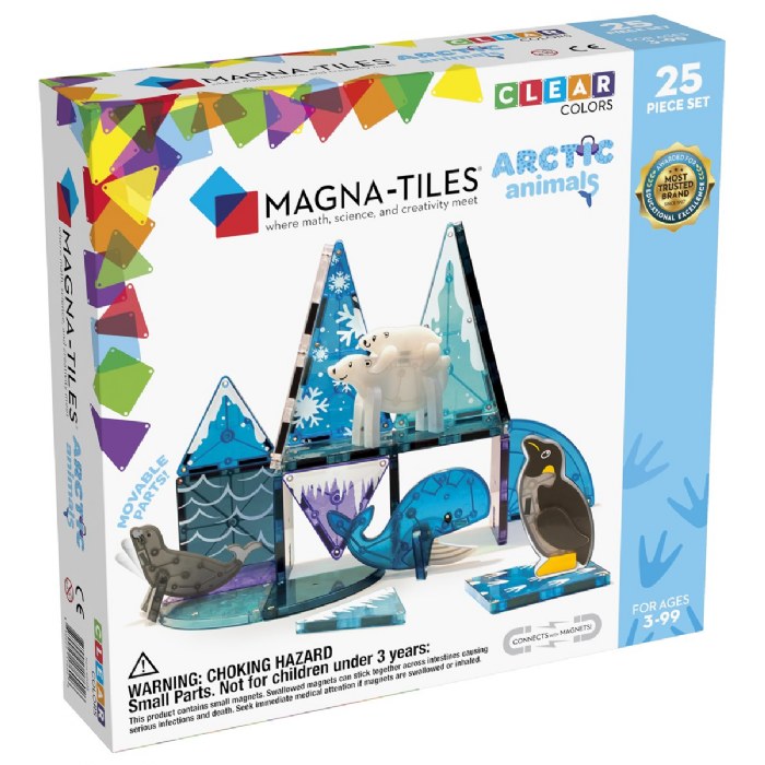 Alternate Image #1 of MAGNA-TILES&reg; Arctic Animals - 25 Piece Set