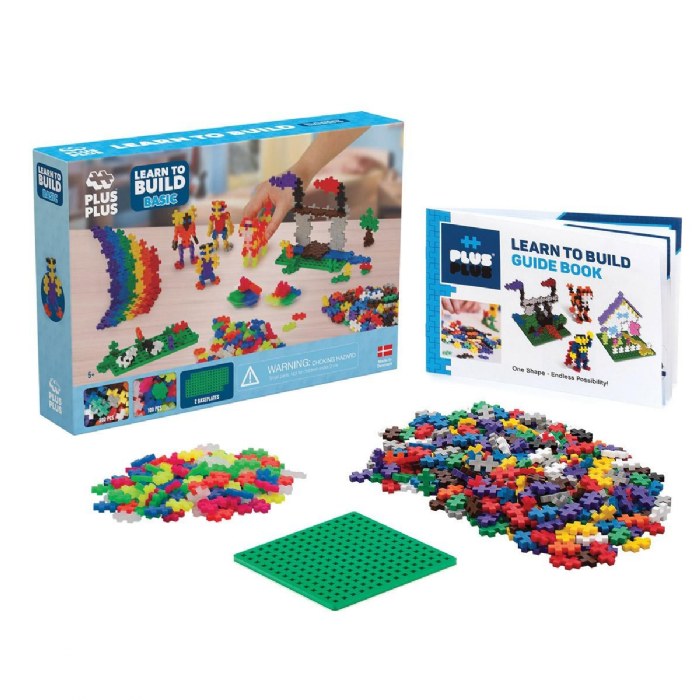 Alternate Image #1 of Plus-Plus&reg; Learn to Build Basic - STEM - 400 Pieces