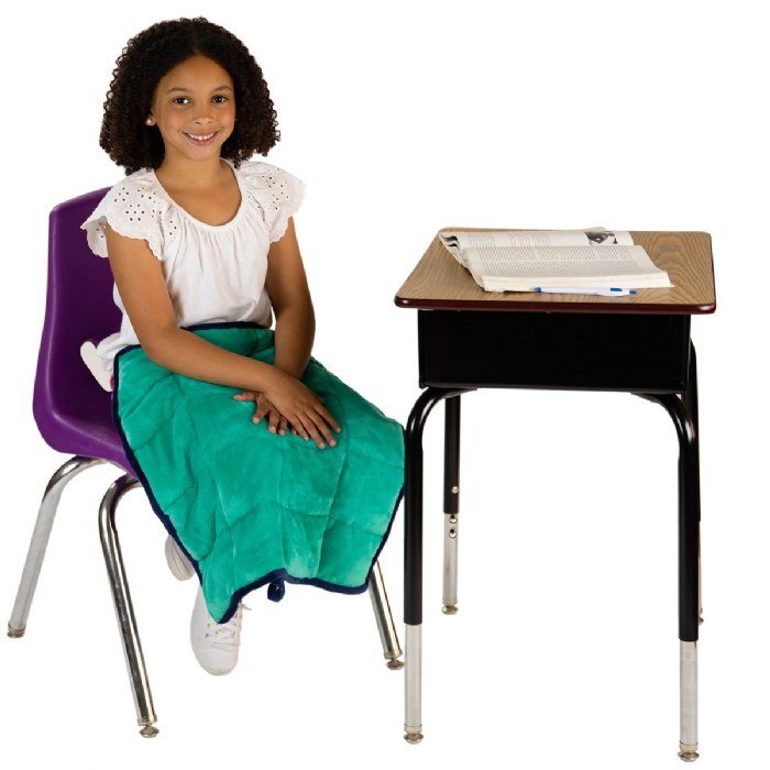 Alternate Image #1 of Portable 5lb Weighted Sensory Lap Pad