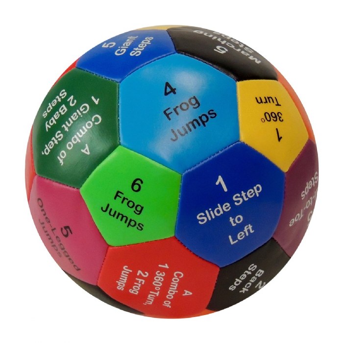 Alternate Image #1 of Mother May I? Thumball&reg; - Multicolored 32 Panel - 6" Thumball&trade;