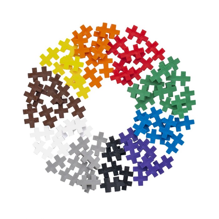 Alternate Image #1 of Plus-Plus&reg; Travel Case With 500 Pieces & 2 Baseplates