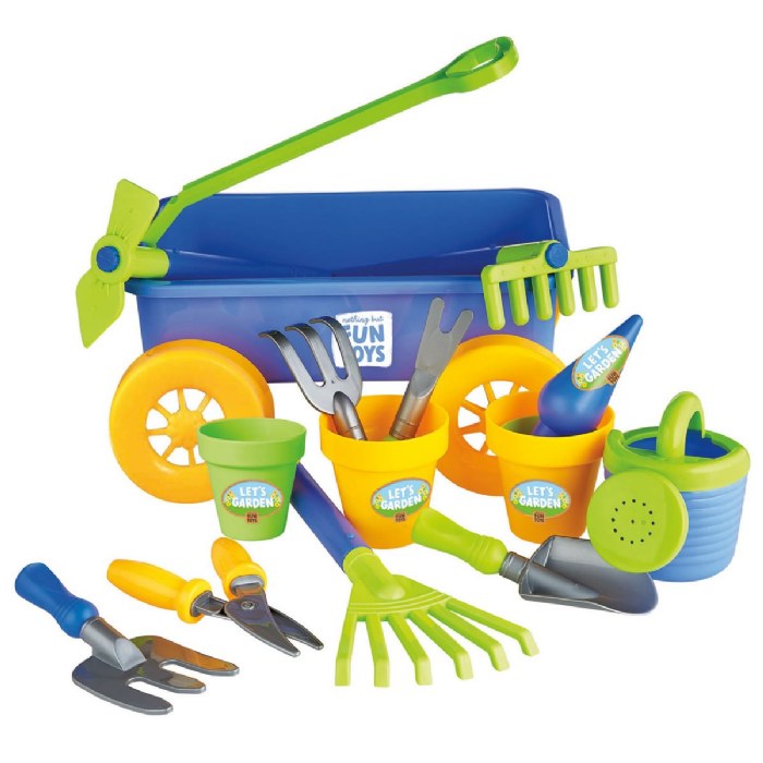 Primary Image of Let's Garden Wagon Playset with Tools