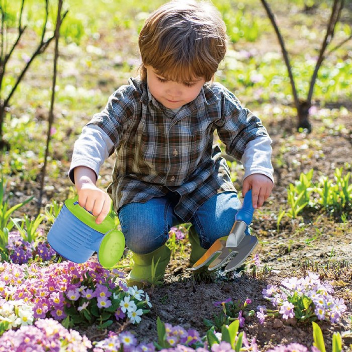 Alternate Image #1 of Let's Garden Wagon Playset with Tools