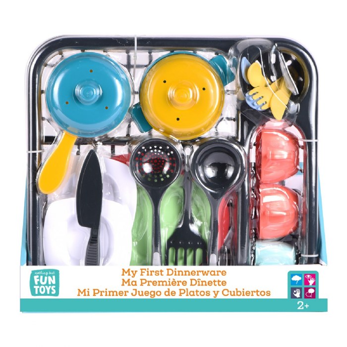 Alternate Image #1 of My First Dinner Ware Playset - 21 Pieces