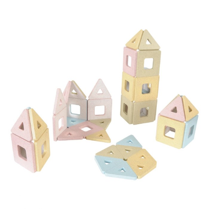 Primary Image of KinderMag Starter Set - Magnetic Building - 48 Pieces