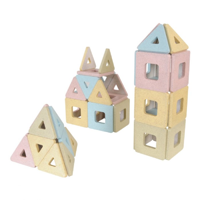 Alternate Image #1 of KinderMag Starter Set - Magnetic Building - 48 Pieces