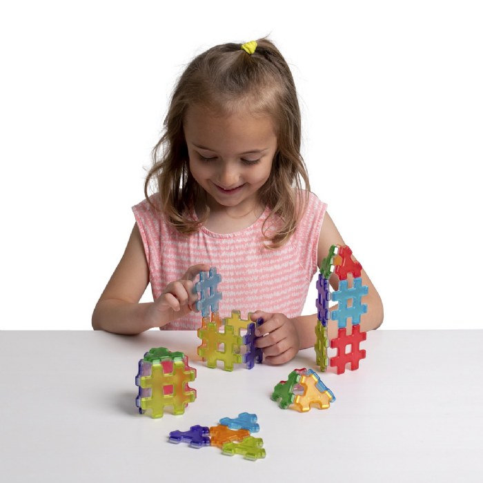 Alternate Image #1 of Hashmag Polydron Magnetic Construction Set - 24 Pieces