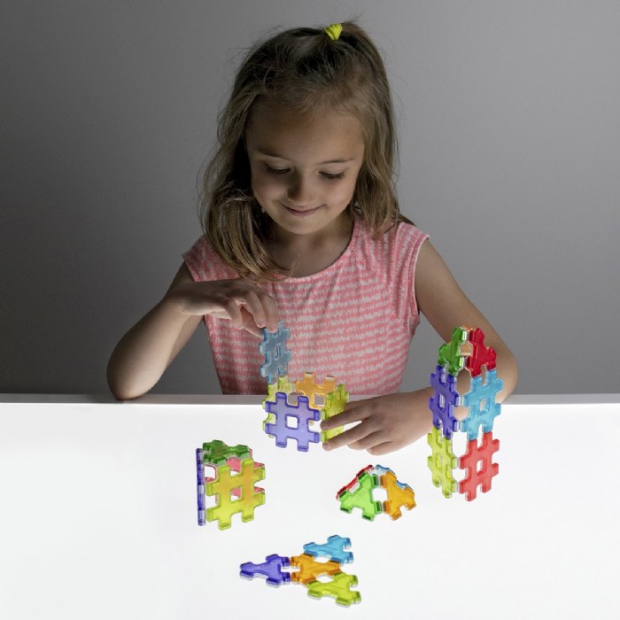 Alternate Image #1 of Hashmag Polydron Magnetic Construction Set - 24 Pieces