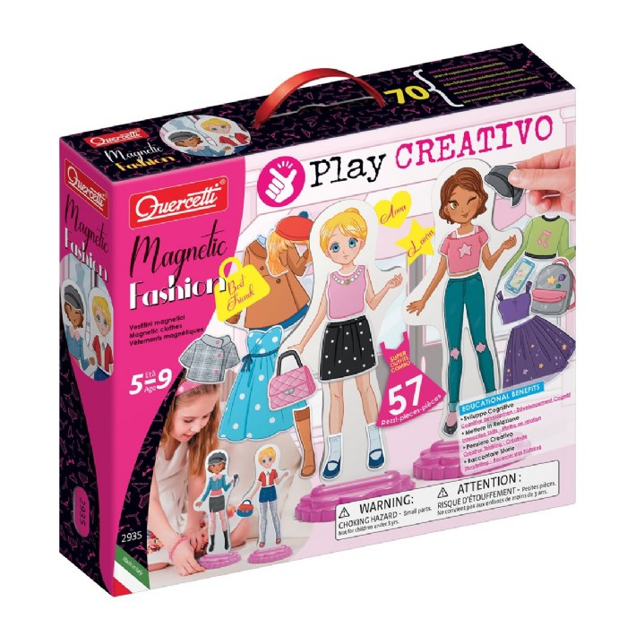 Primary Image of Magnetic Fashion Dolls Best Friends Playset