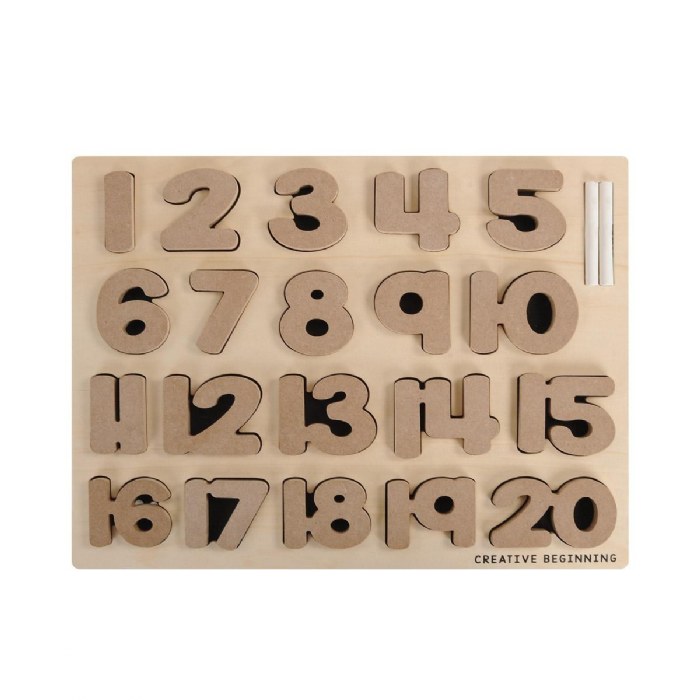 Primary Image of Chalkboard-Based Number Puzzle