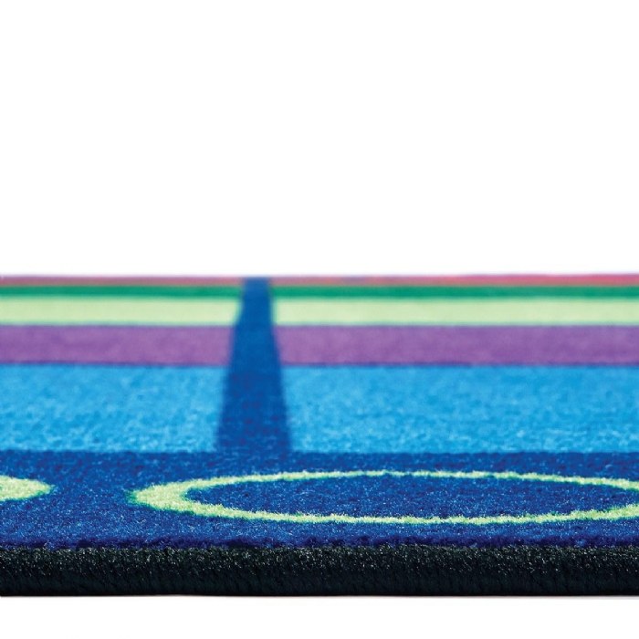 Alternate Image #1 of Colorful Places Seating Rug 7'6" x 12' Rectangle