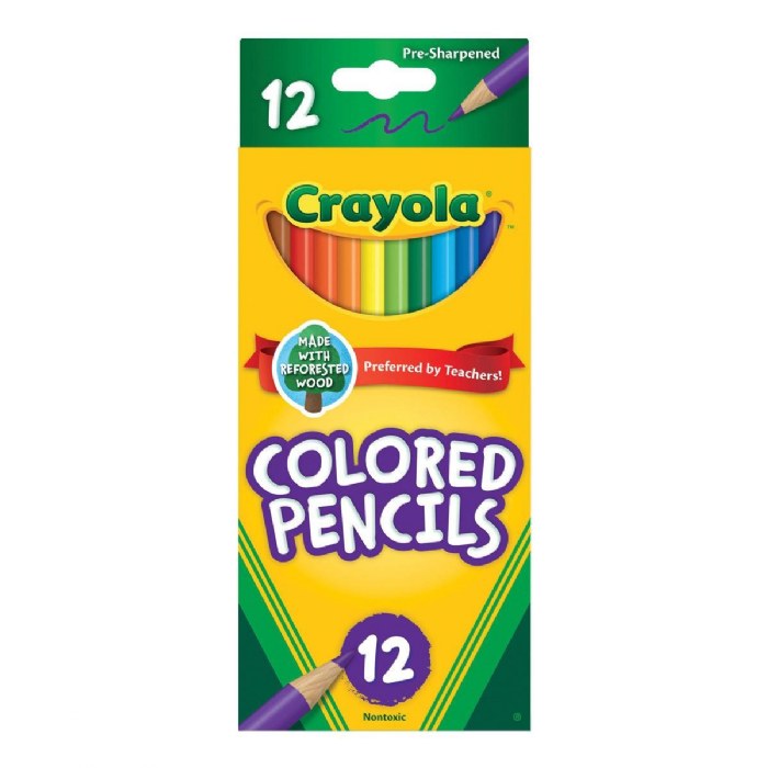 Primary Image of Crayola&reg; 12-Pack Eco-Friendly Bright Colored Pencils