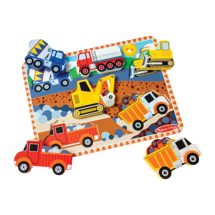 Alternate Image #1 of Chunky Puzzle Set 2 - Set of 4 Puzzles